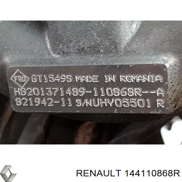 144115133R Renault (RVI) Турбонаддув