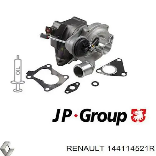 144114521R Renault (RVI) турбіна