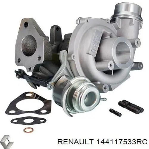 Турбіна Renault (RVI) 144117533RC ціна, від 181.51 USD