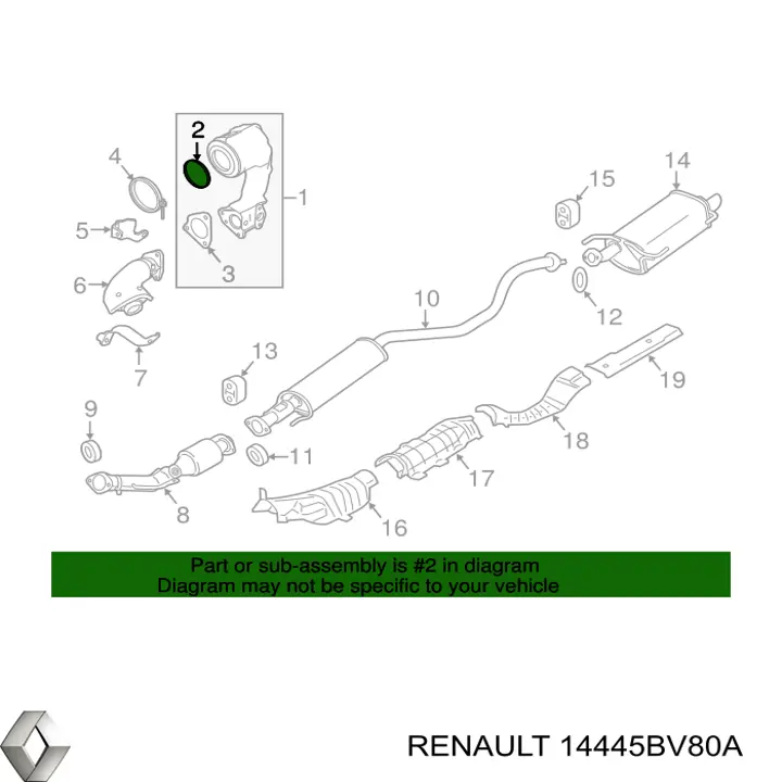  14445BV80A Renault (RVI)