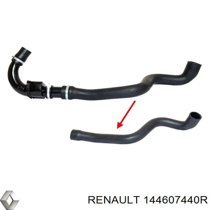 Шланг/патрубок интеркуллера Renault (RVI) 144607440R ціна, від 113.44 USD
