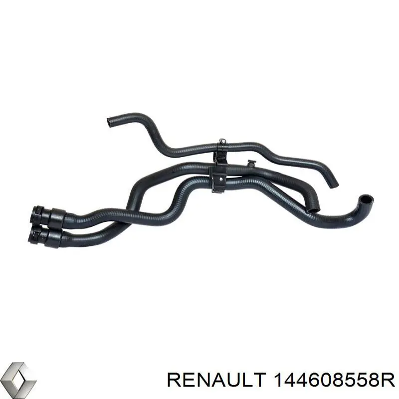 Патрубок повітряний, вхід в турбіну (наддув) Renault (RVI) 144608558R ціна, від 46.13 USD