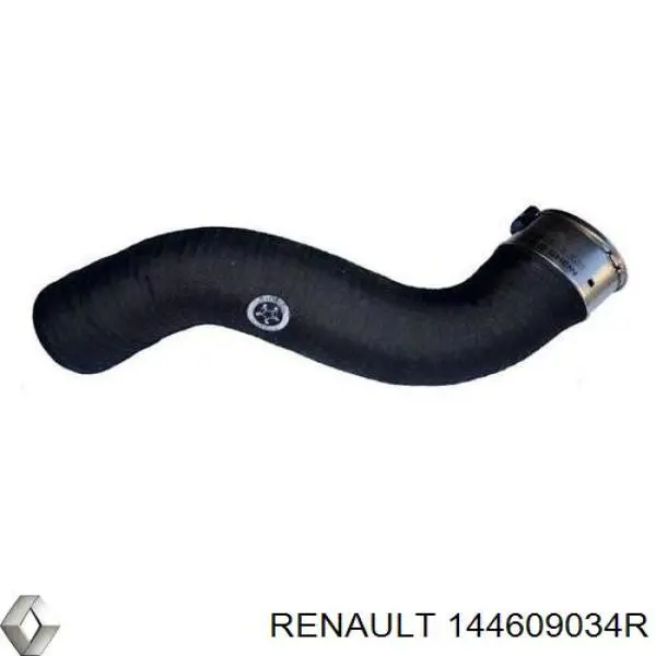 Шланг/патрубок інтеркулера, правий Renault DOKKER (Рено Доккер)