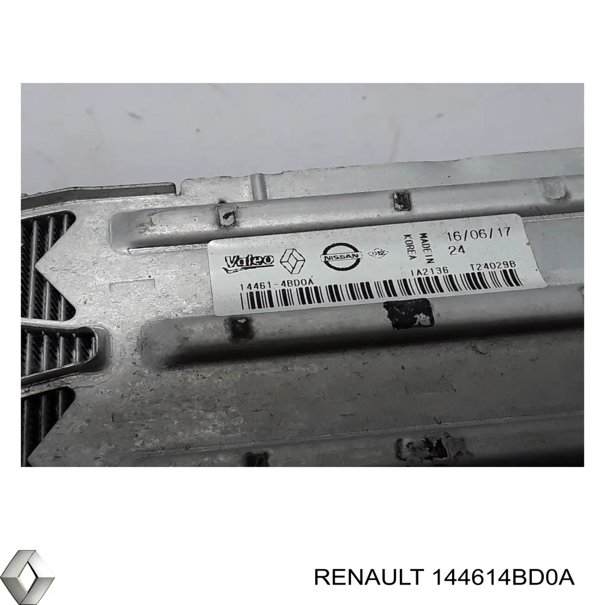 Система охолодження наддувочного повітря Nissan/Infiniti 144614BD0A ціна, від 444.73 USD