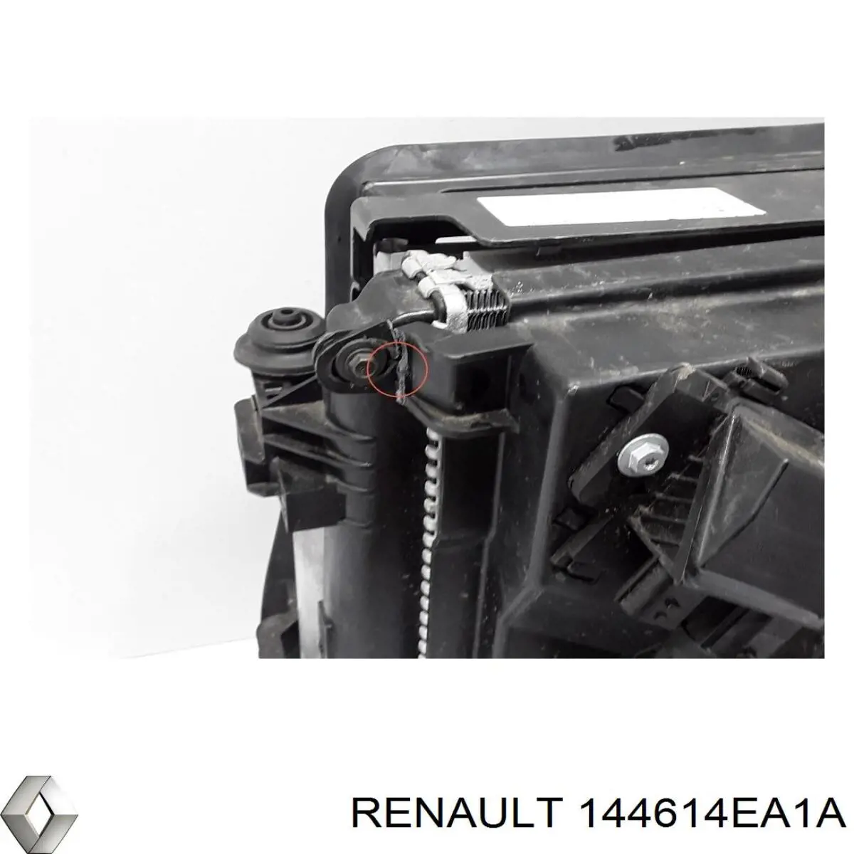 Купити 144614EA1A Renault (RVI) Радіатор интеркуллера