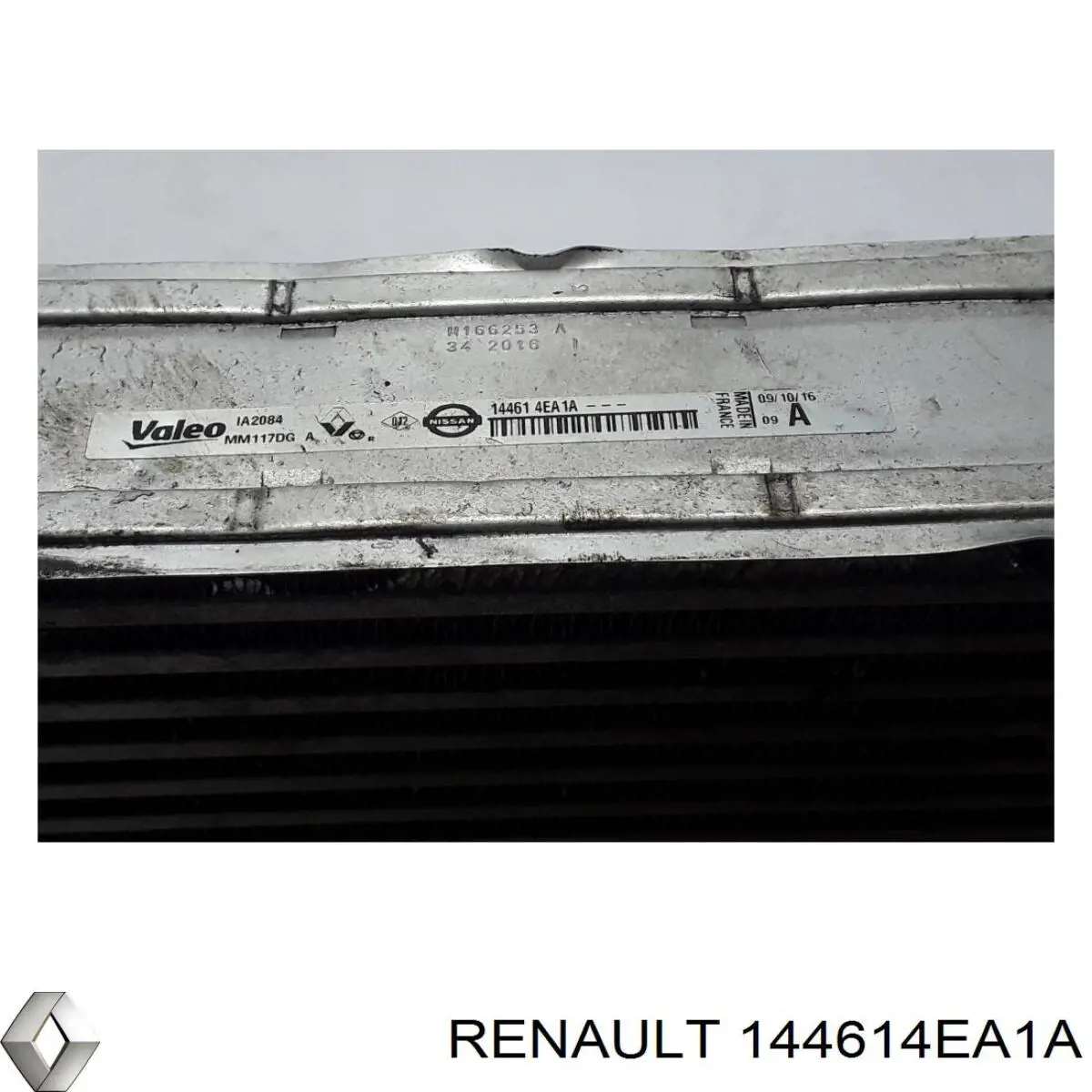 144614EA1A Renault (RVI) Охолоджувач наддувочного повітря