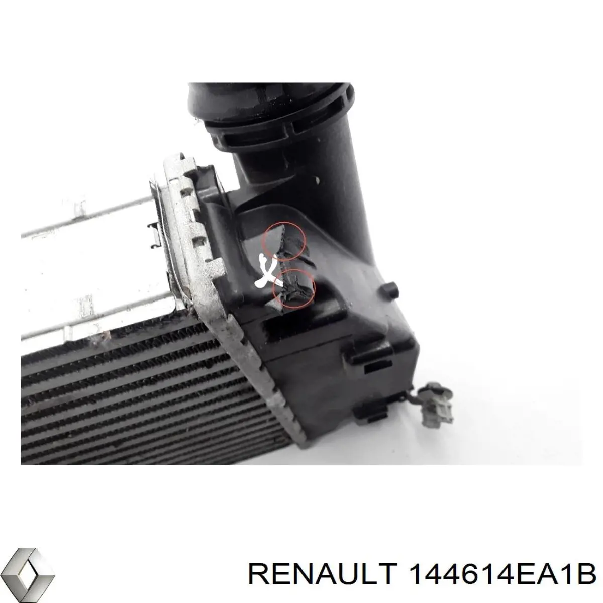 Купити 144614EA1B Renault (RVI) Радіатор интеркуллера