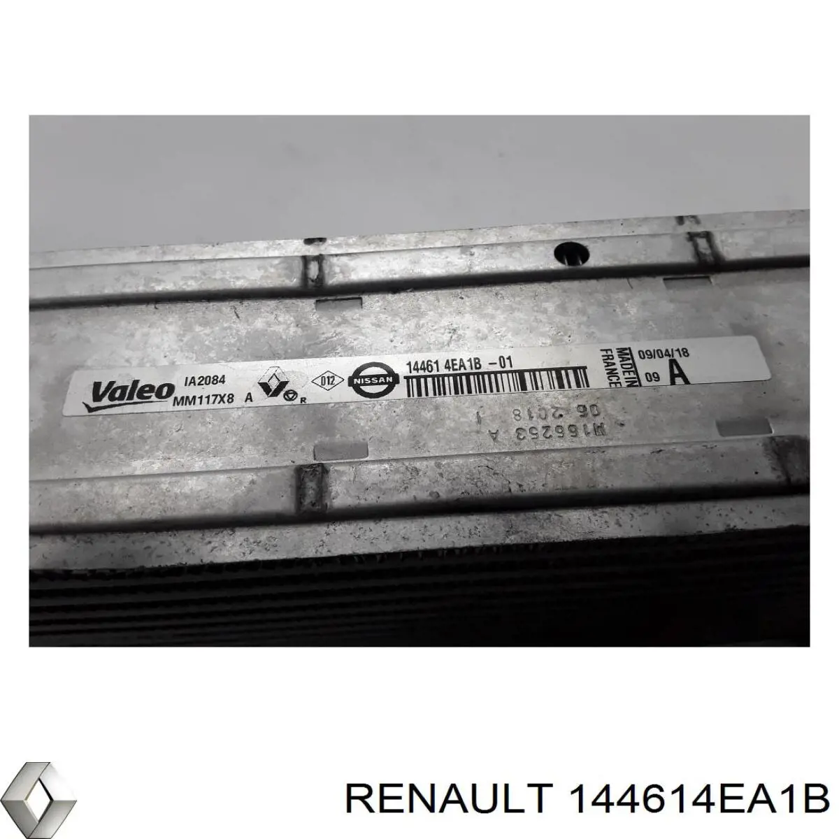 144614EA1B Renault (RVI) Охолоджувач наддувочного повітря