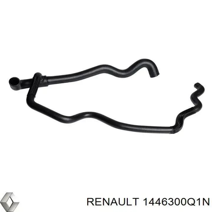 Шланг/патрубок интеркуллера Renault (RVI) 1446300Q1N ціна, від 69.26 USD