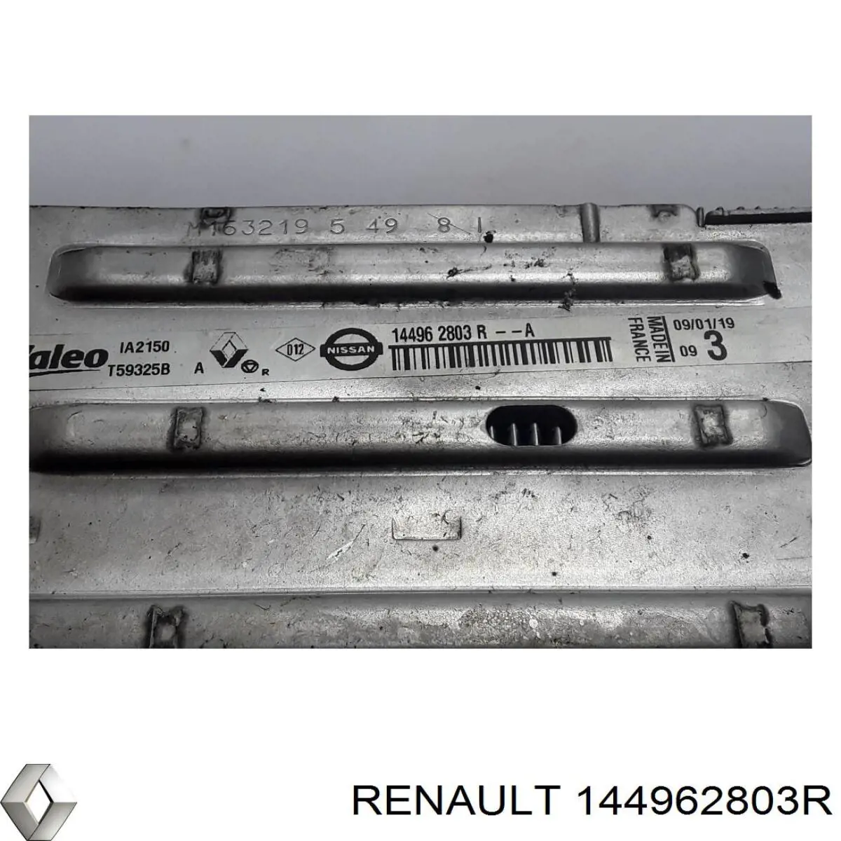 Купити 144962803R Renault (RVI) Радіатор интеркуллера