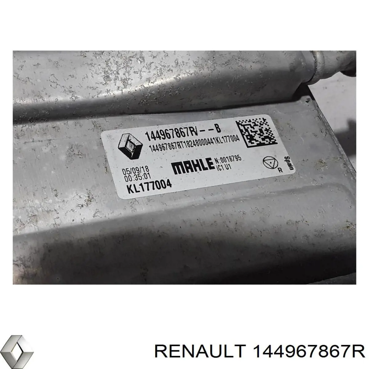 Система охолодження наддувочного повітря Renault (RVI) 144967867R ціна, від 247.04 USD