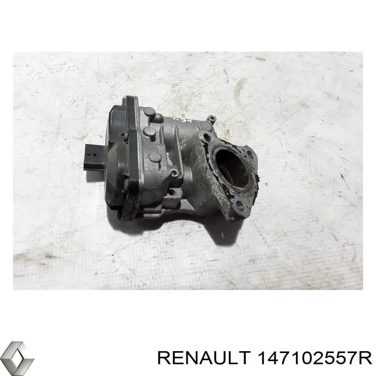 Купити 147102557R Renault (RVI) Байпасний клапан EGR, рециркуляції газів