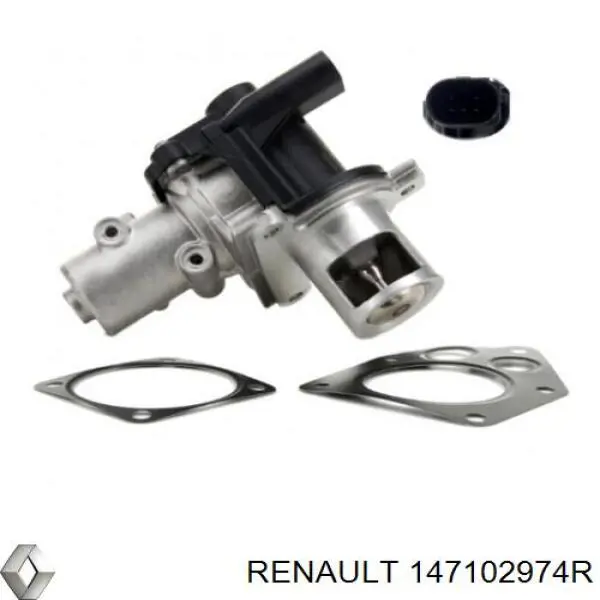 147102974R Renault (RVI) клапан egr, рециркуляції газів