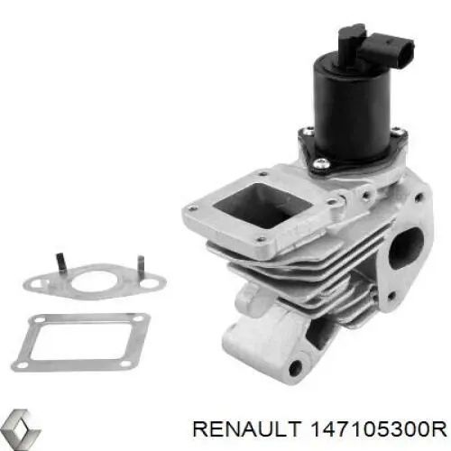 147105300R Renault (RVI) клапан egr, рециркуляції газів