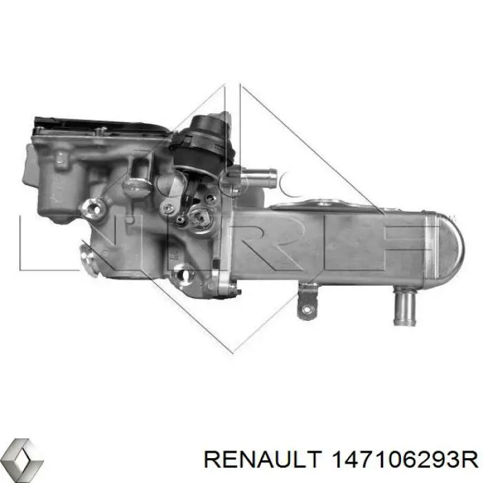 147106293R Renault (RVI) клапан egr, рециркуляції газів