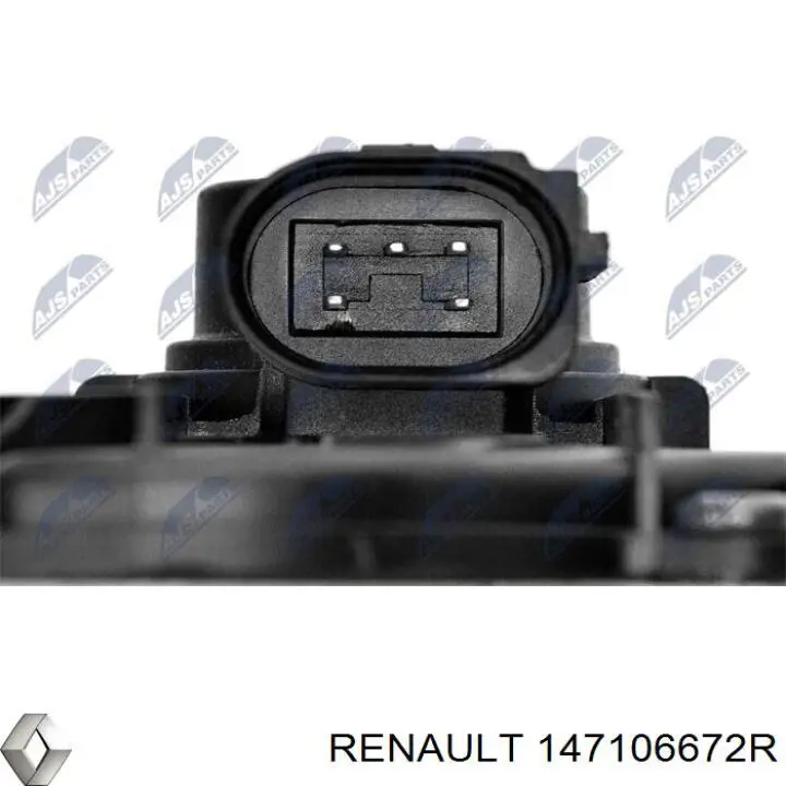147106672R Renault (RVI) Клапан рециркуляції відпрацьованих газів EGR