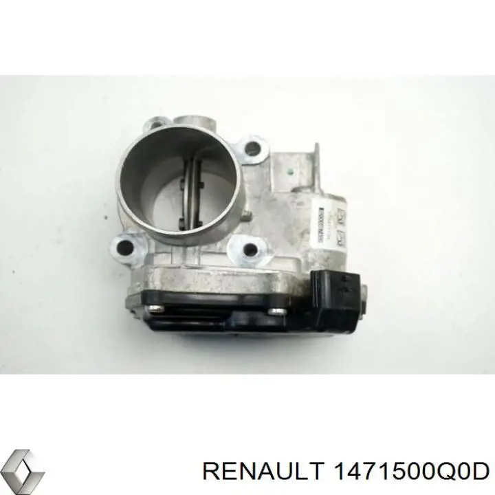 Дросільна заслінка в зборі 1471500Q0D Renault (RVI)