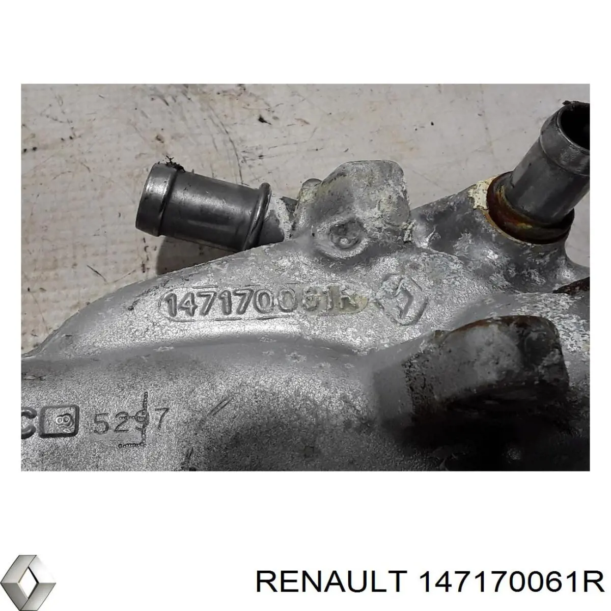 Корпус (камера) клапана EGR Renault (RVI) 147170061R ціна, від 22.41 USD