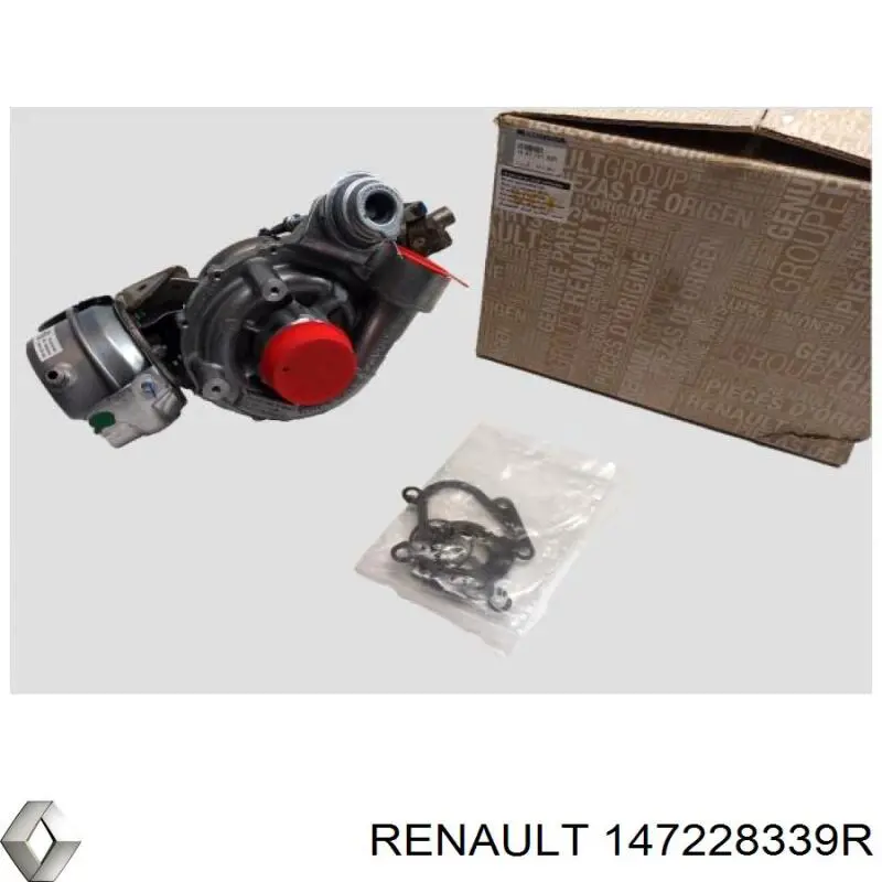 147228339R Renault (RVI) прокладка холодильника egr системи рециркуляції газів