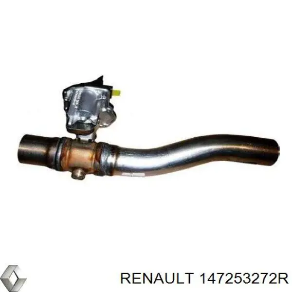 Купити 147253272R Renault (RVI) Заслінка вихлопної системи