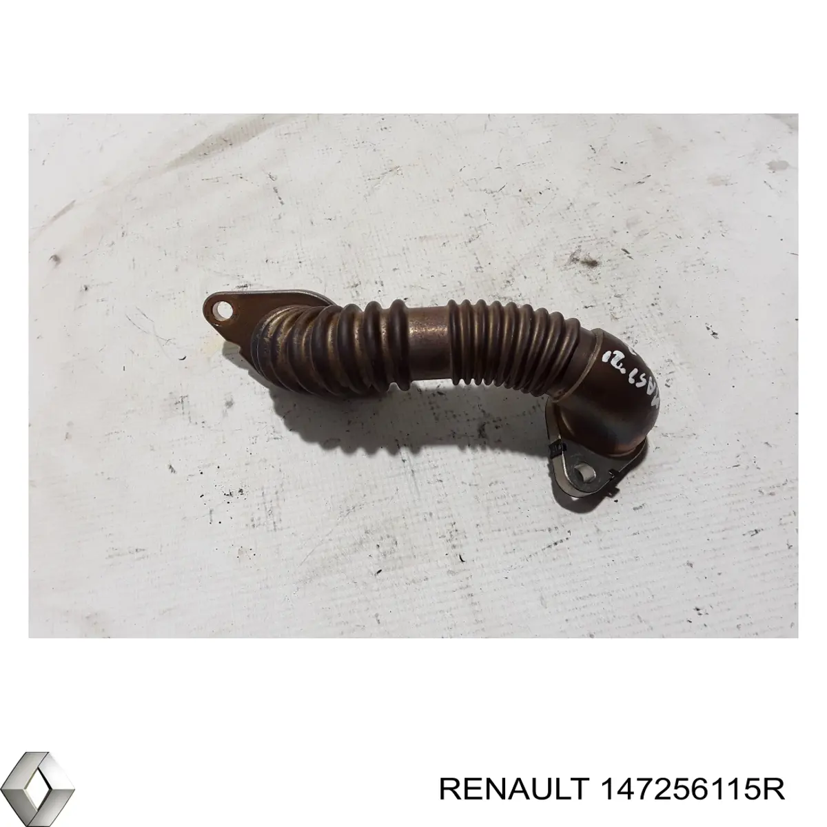 Патрубок радіатора системи рециркуляції ОГ Renault (RVI) 147256115R ціна, від 33.82 USD
