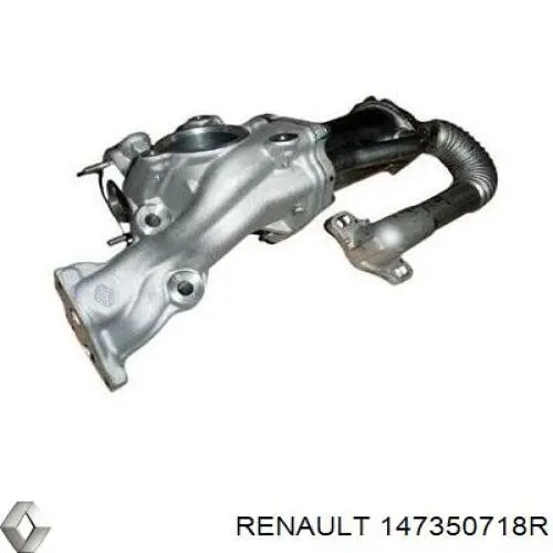 Шланг (патрубок) радіатор EGR, подача Renault (RVI) 147350718R ціна, від 157.72 USD