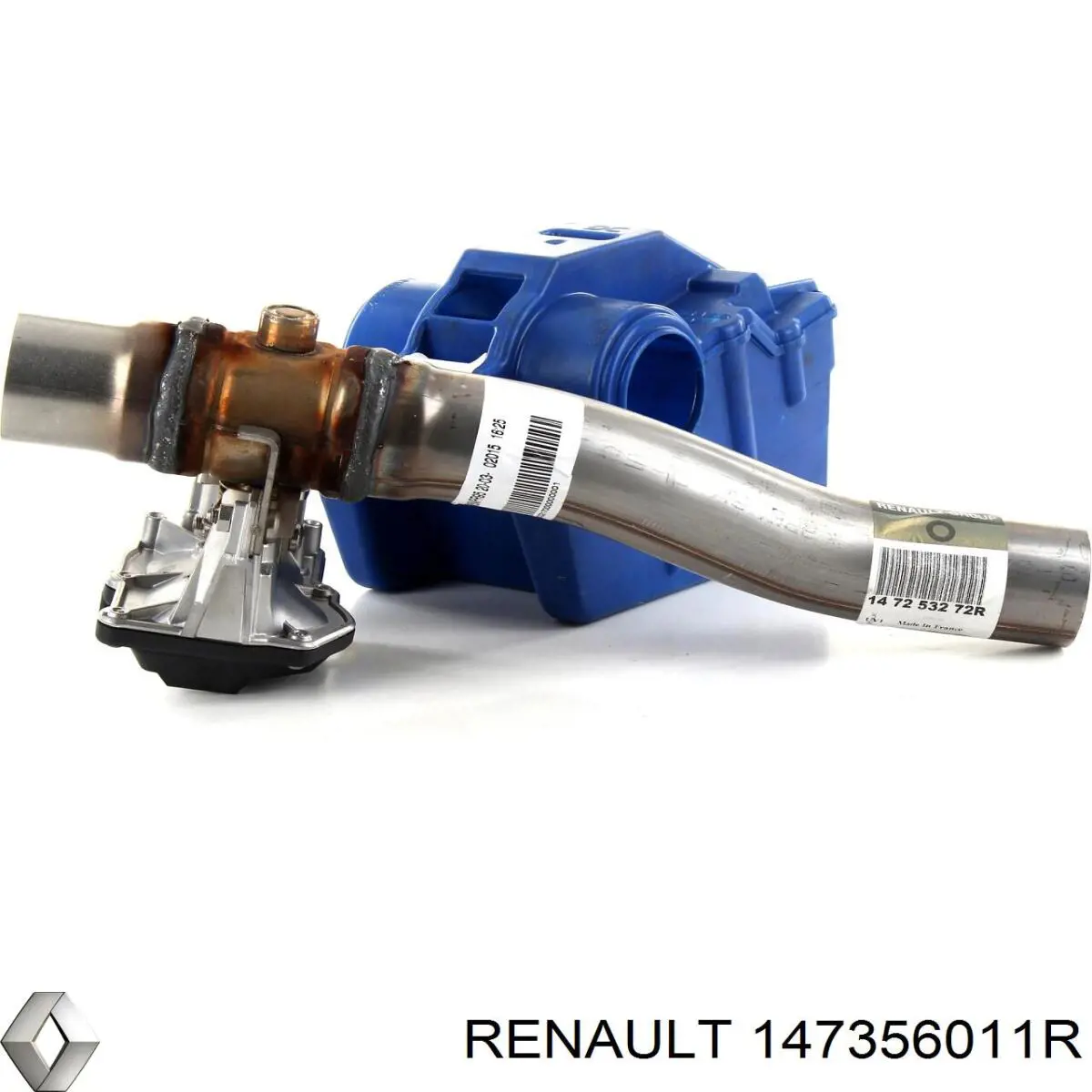 Радіатор системи EGR рециркуляції вихлопних газів 147356011R Renault (RVI)