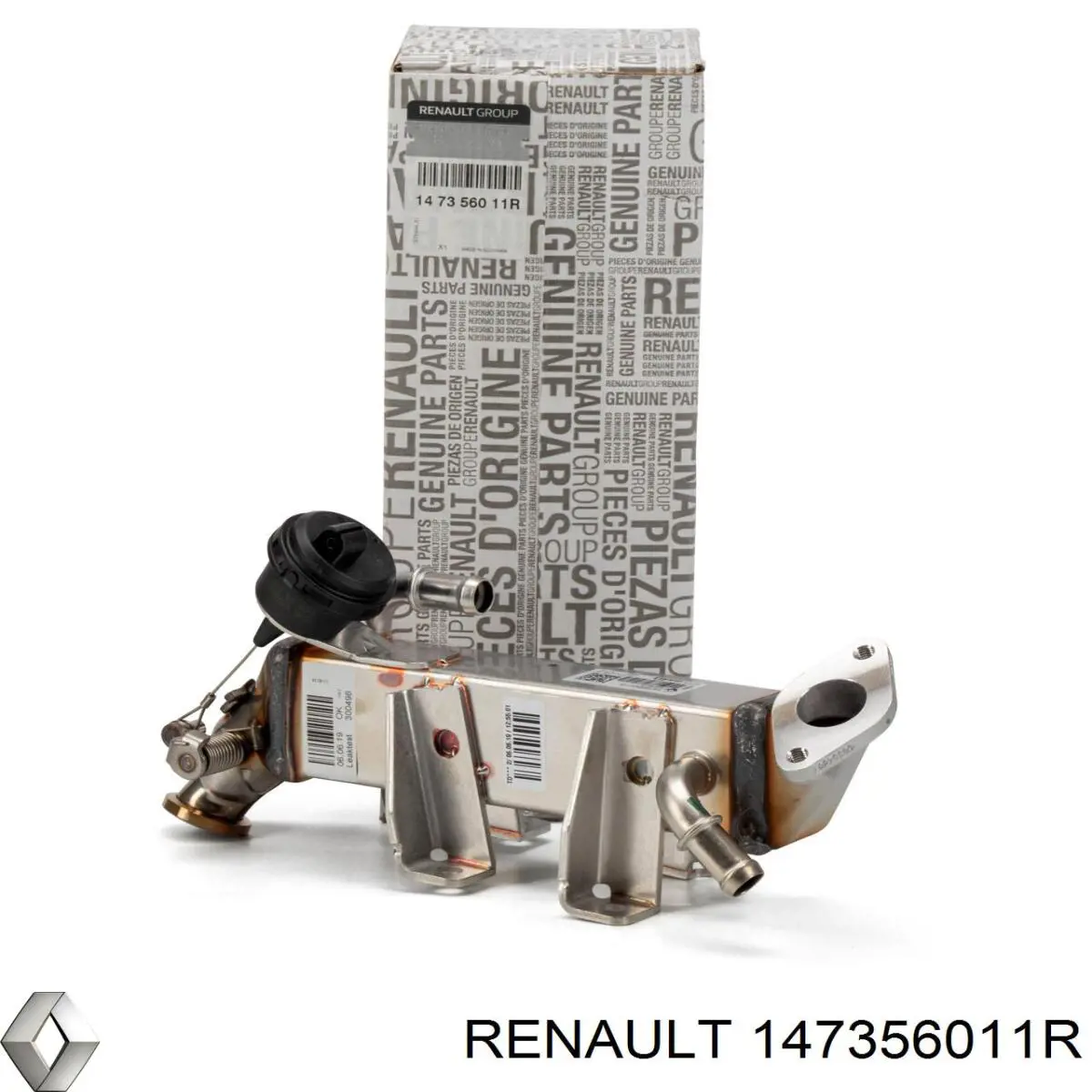 Радіатор системи EGR рециркуляції вихлопних газів Renault (RVI) 147356011R ціна, від 279.36 USD