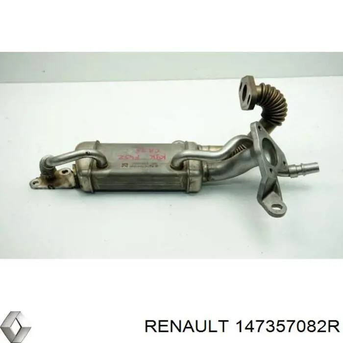 Радіатор системи EGR рециркуляції вихлопних газів Renault (RVI) 147357082R ціна, від 52.23 USD