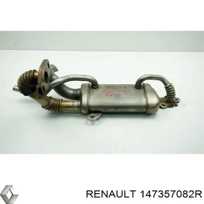Купити 147357082R Renault (RVI) Радіатор системи EGR рециркуляції вихлопних газів