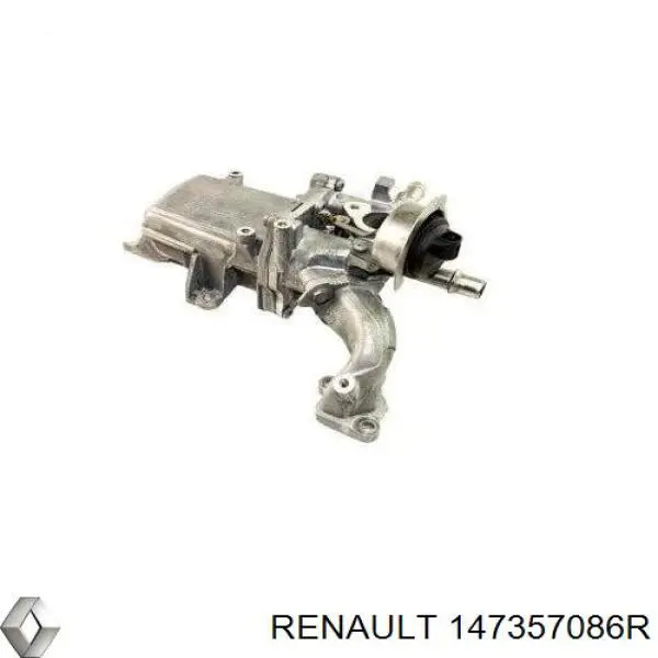 Радіатор системи EGR рециркуляції вихлопних газів Renault (RVI) 147357086R ціна, від 265.40 USD