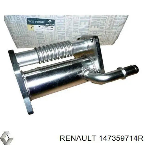 Купити 147359714R Renault (RVI) Радіатор системи EGR рециркуляції вихлопних газів