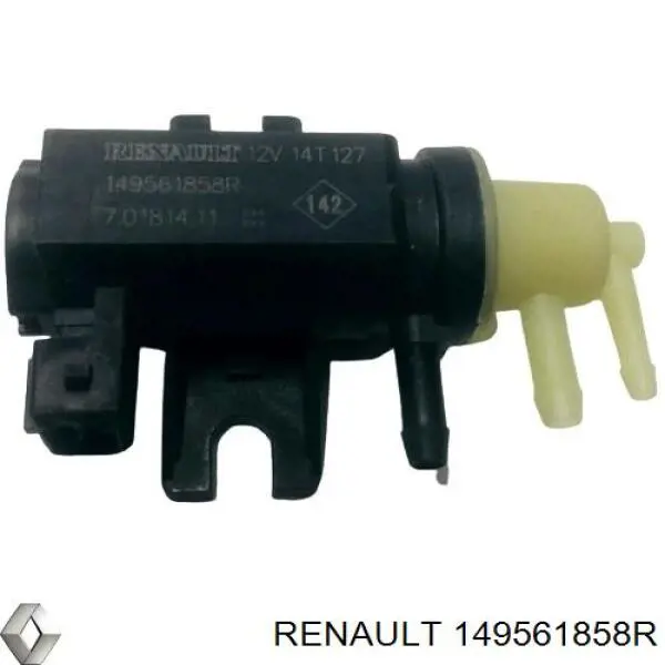 149561858R Renault (RVI) перетворювач тиску (соленоїд наддуву/EGR)