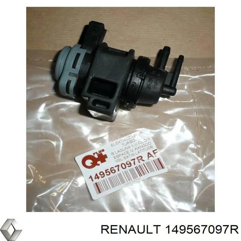 Клапан перетворювач тиску наддуву (соленоїд) Renault (RVI) 149567097R ціна, від 58.11 USD