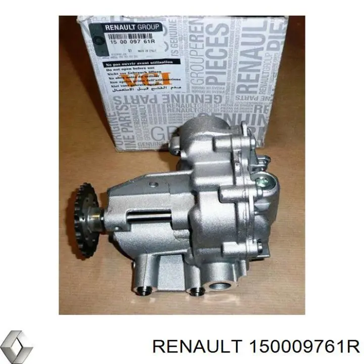 Помпа масляна Renault (RVI) 150009761R ціна, від 206.20 USD