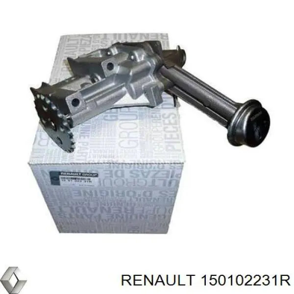 Купити 150102231R Renault (RVI) Насос маслозакачуючий