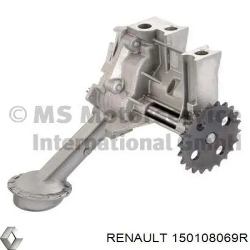 Помпа масляна Renault (RVI) 150108069R ціна, від 47.51 USD