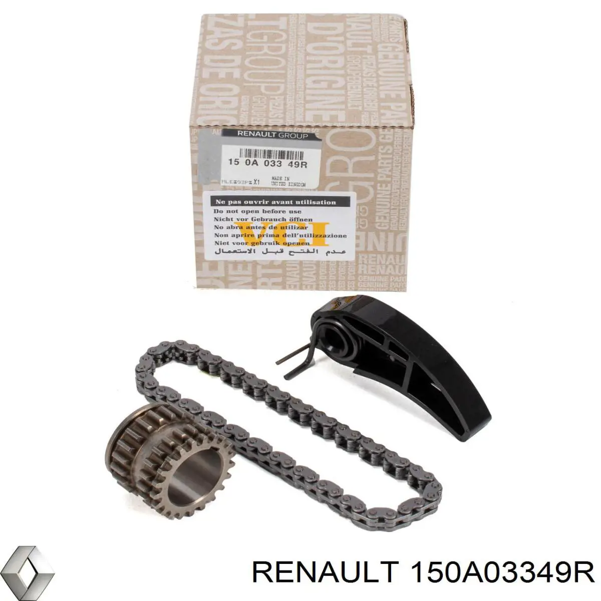 Ланцюг масляного насоса, комплект Renault (RVI) 150A03349R ціна, від 39.36 USD