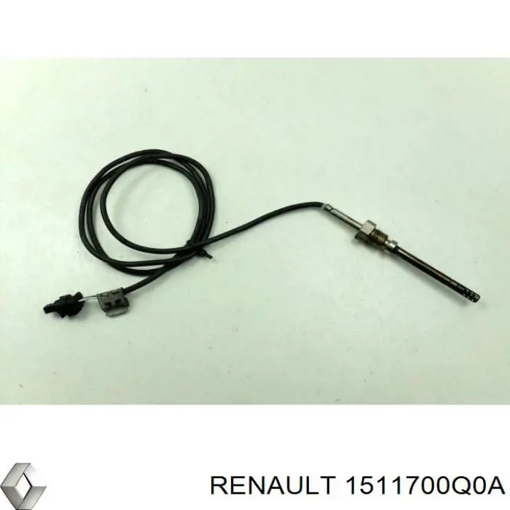 1511700Q0A Renault (RVI) Датчик температури відпрацьованих газів (ВГ), перед турбіною