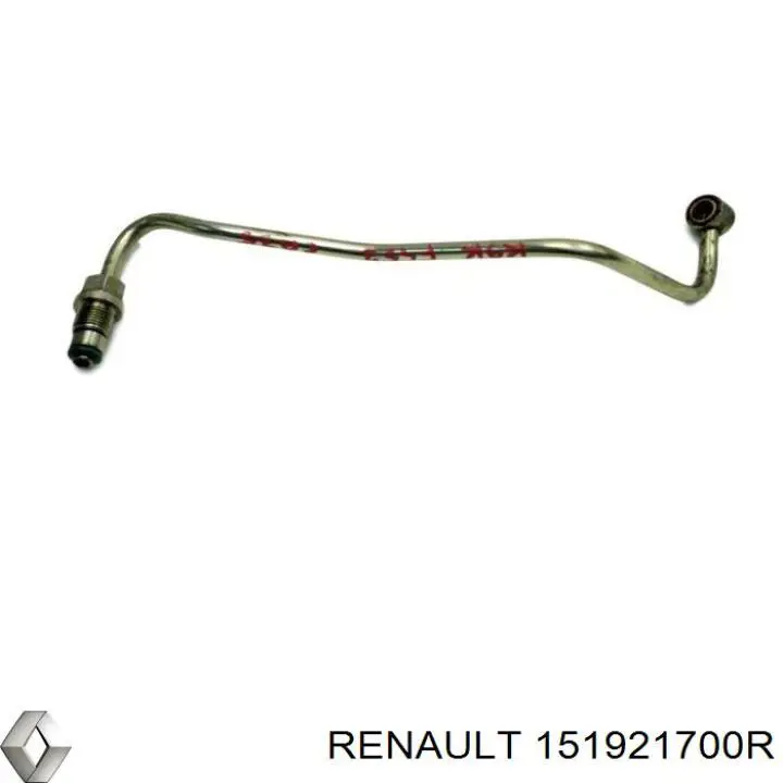 Купити 151921700R Renault (RVI) Трубка/шланг подачі масла до турбіни