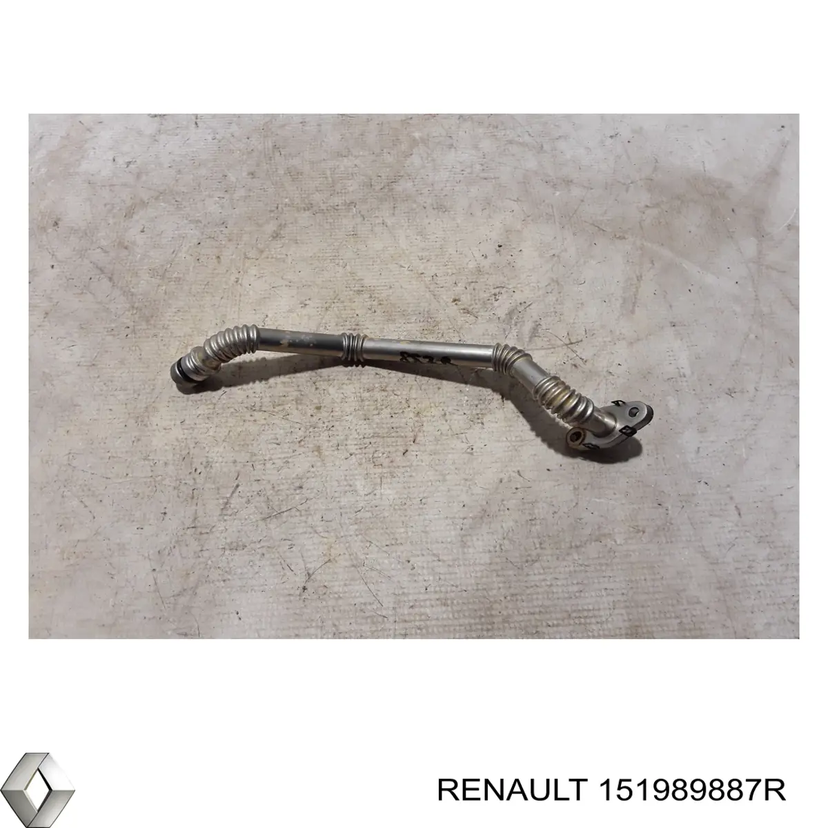 Трубка/шланг відводу масла від турбіни Renault (RVI) 151989887R ціна, від 38.61 USD