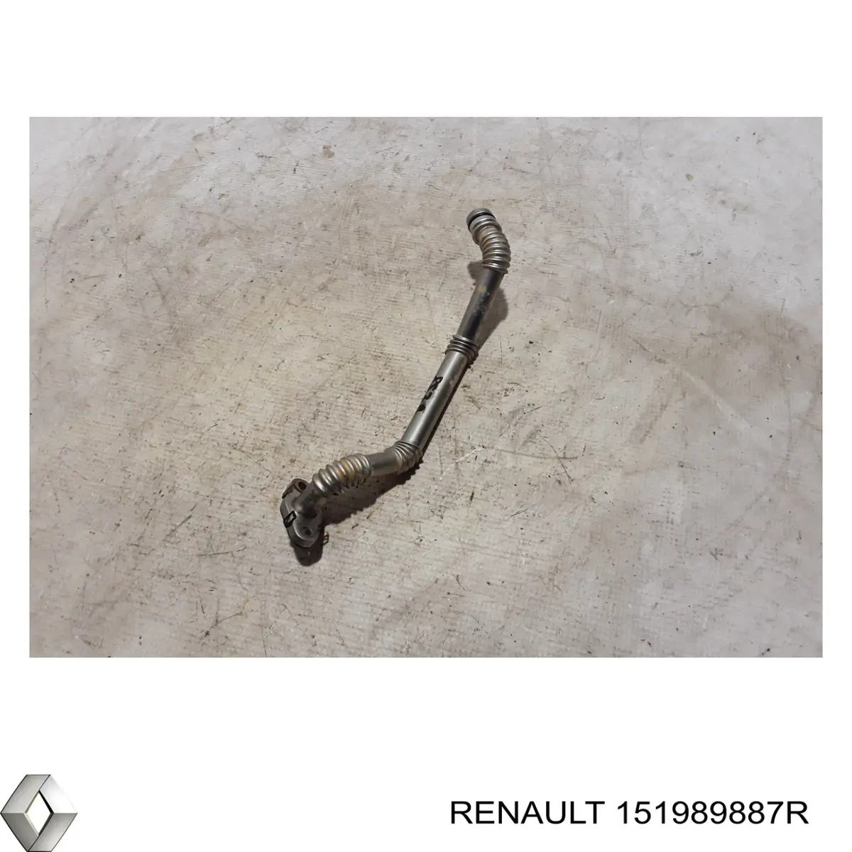 151989887R Renault (RVI) Трубка/шланг відводу масла від турбіни