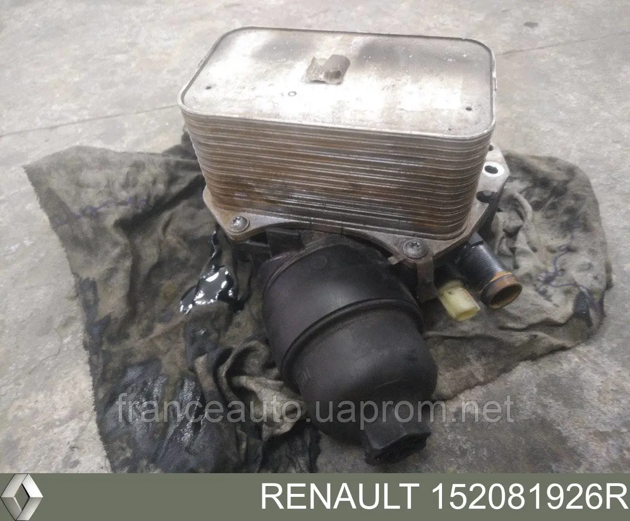 Корпус масляного фільтра Renault (RVI) 152081926R ціна, від 56.37 USD