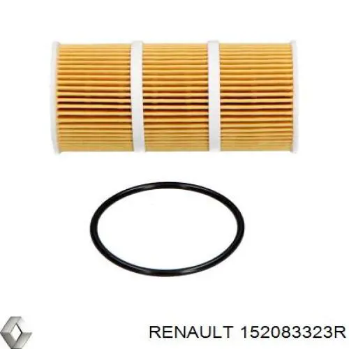 Фільтр масляний Renault (RVI) 152083323R