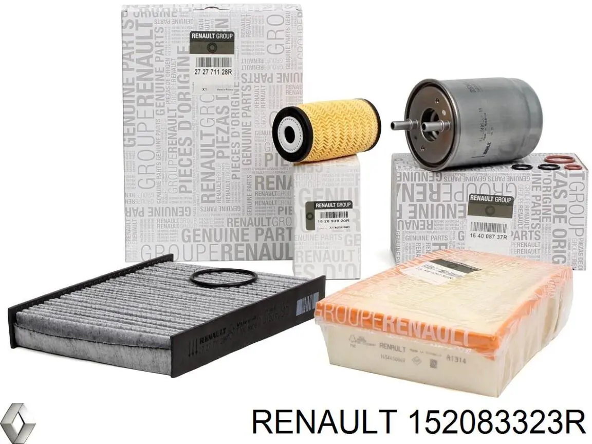 Масляний фільтр двигуна Renault (RVI) 152083323R ціна, від 6.58 USD