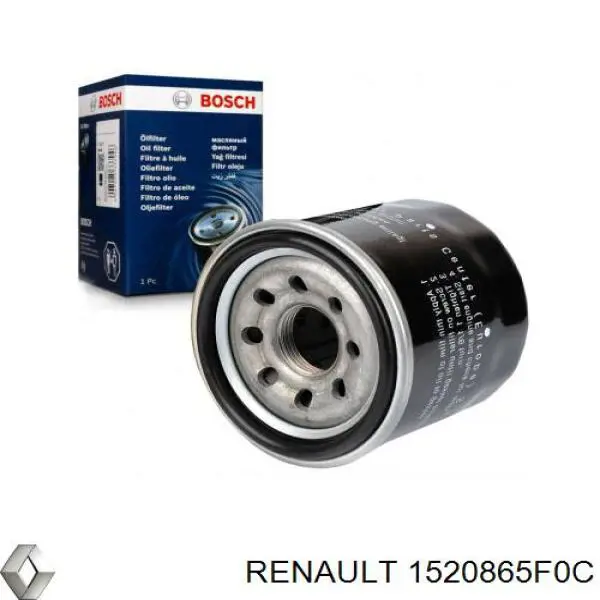 Фільтр масляний 1520865F0C Renault (RVI)