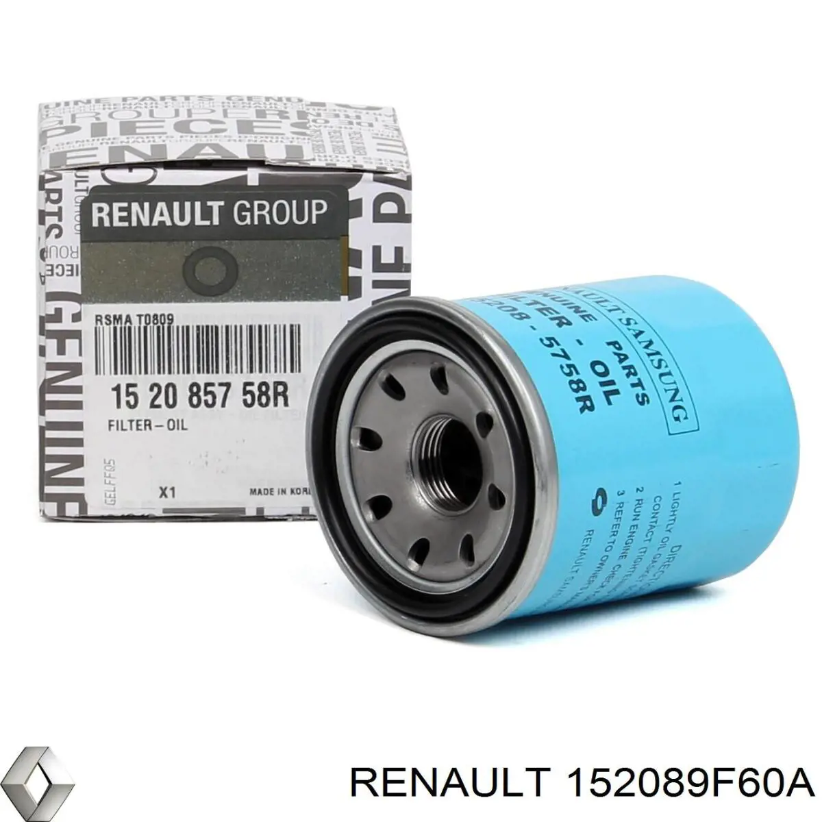 152089F60A Renault (RVI) фільтр масляний