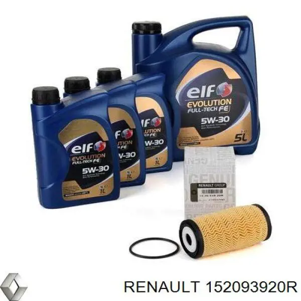 Масляний фільтр 152093920R Renault (RVI)