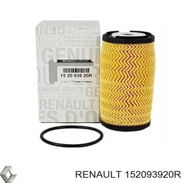 Фільтр масляний 152093920R Renault (RVI)