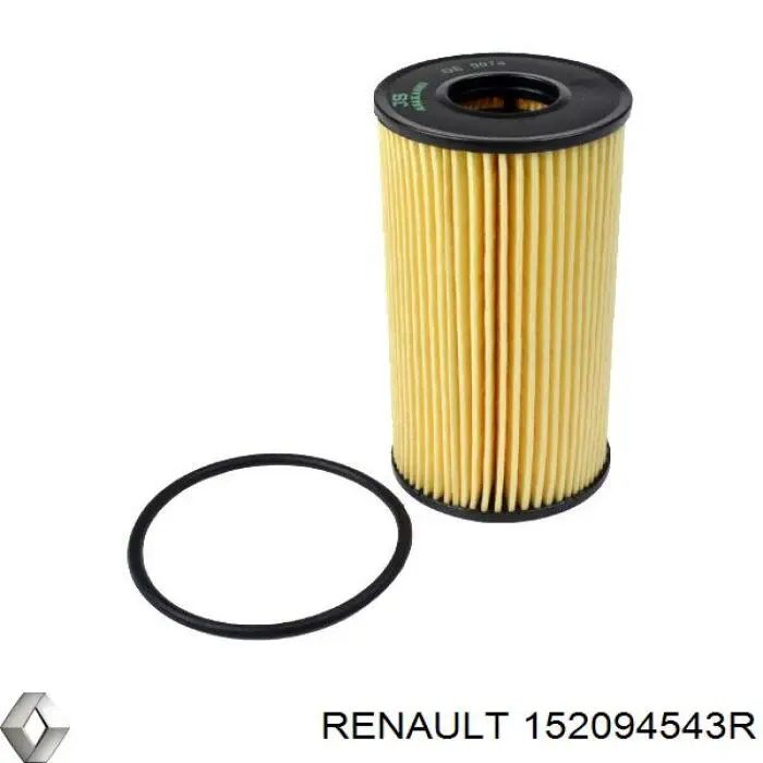 152094543R Renault (RVI) фільтр масляний
